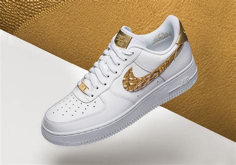 nike cr7 schuhe gold|Nike Air Force 1 CR7 'Golden Patchwork' Release Date.